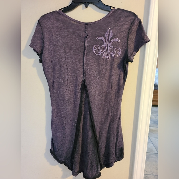 Velvet Stone Short Sleeve Tee Size Medium - Picture 3 of 4